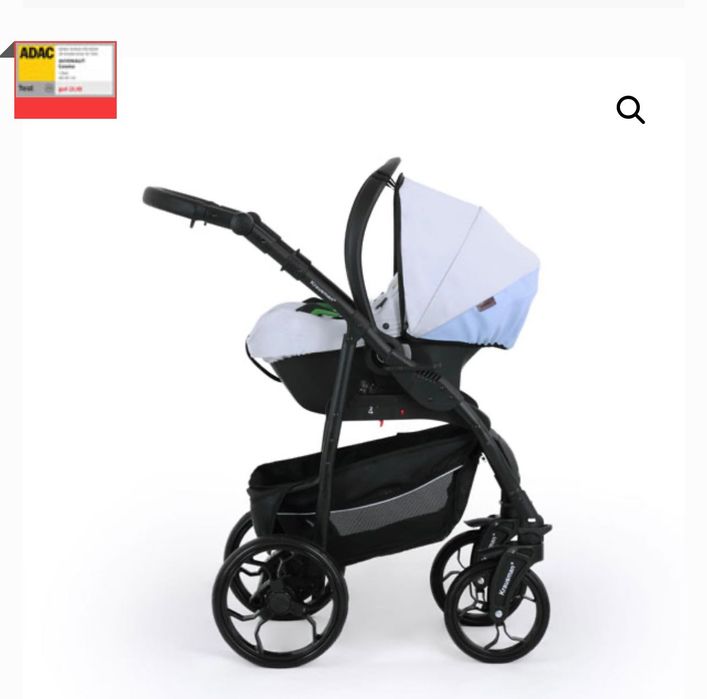 Căruț Combo Max Krausman blue testat ADAC