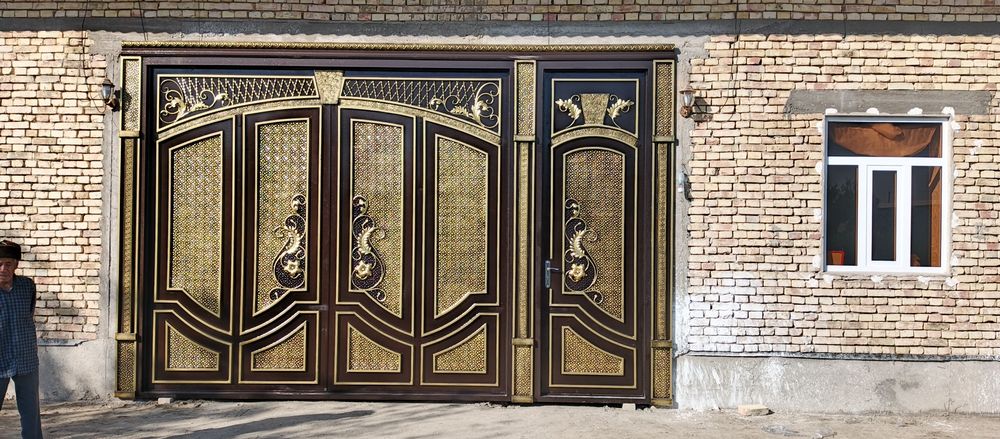 Sifatli darvozalar yasab o'rnatib beramiz.