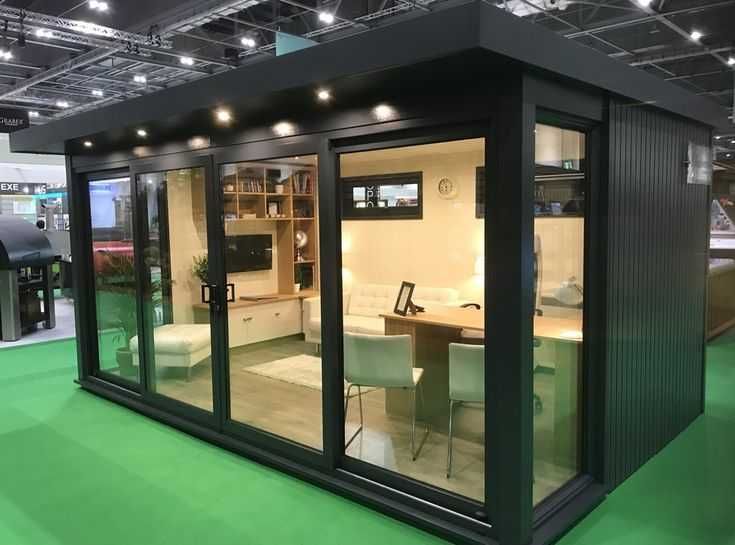 Склад-бытовка офис из контейнера 40 футов под ключ