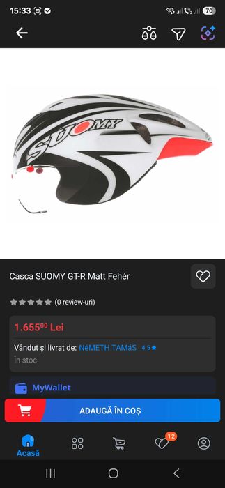 Casca bicicleta premium Suomy Met Scott si Specialized sfert de pret