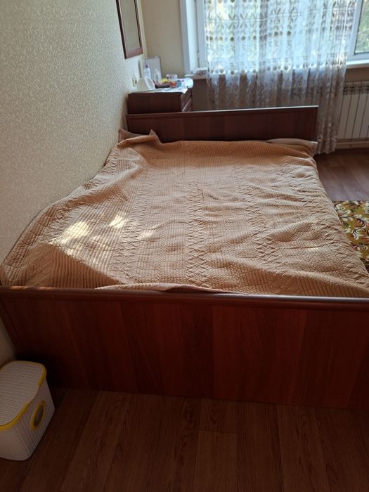 2спальная кровать с ортопед.матрасом