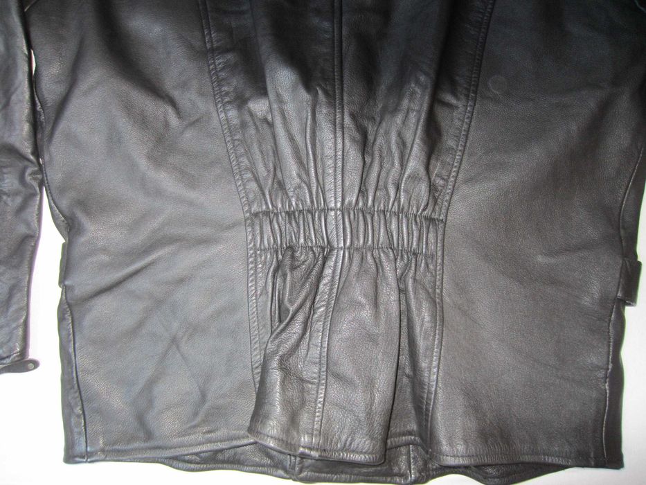Haina groasa piele masura XXL,  tip geaca motor, stare f. buna