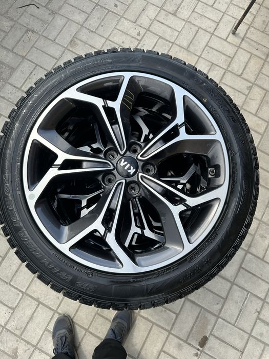 Оригинальные Диски с шинами и с датчиками давления от KIA Sportage