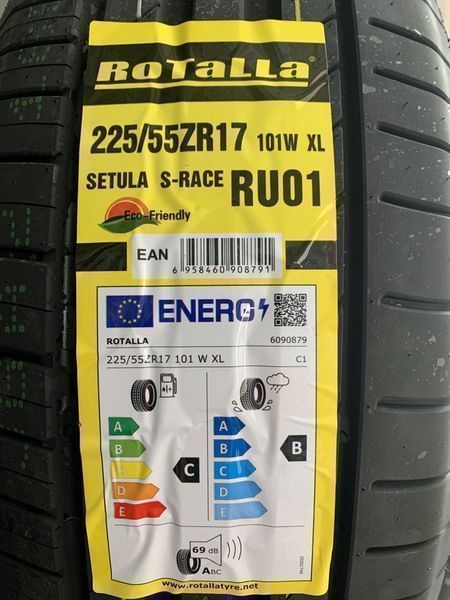 Нови летни гуми ROTALLA SETULA S-RACE RU01 225/55R17 101W XL НОВ DOT