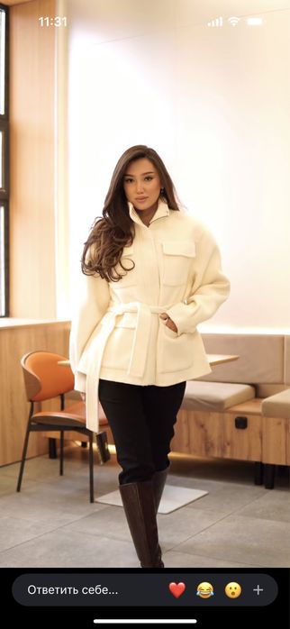 Пальто шерсть новое