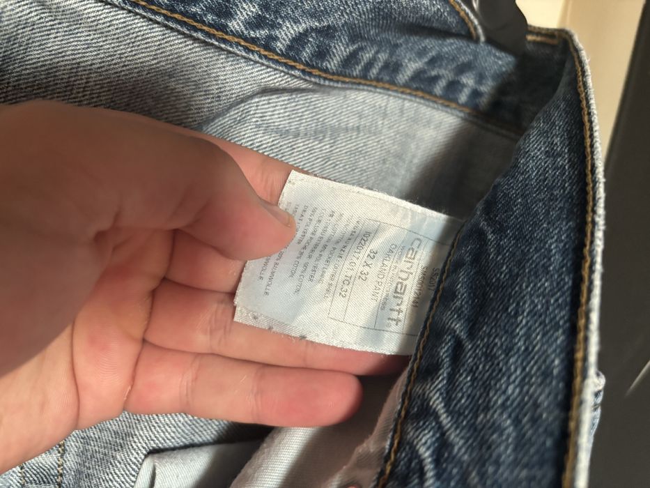 Оригинални дънки Carhartt Denim Jeans