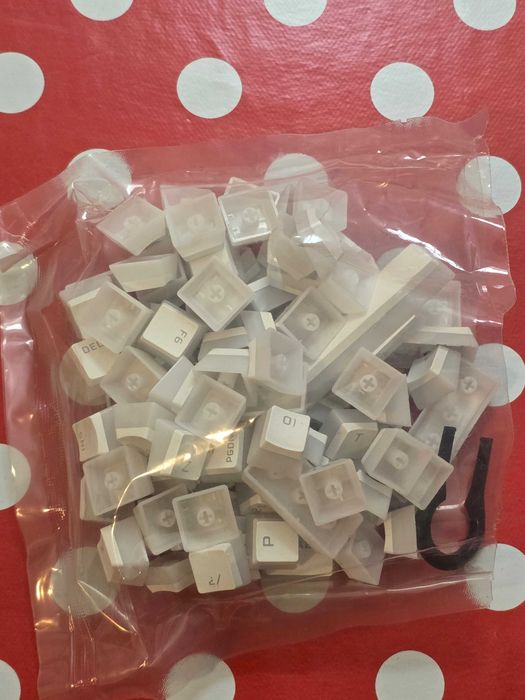 HyperX Pudding Keycaps US layout