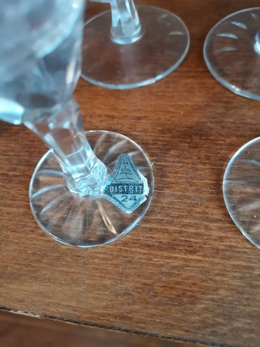 Set pahare cristal Bistrita