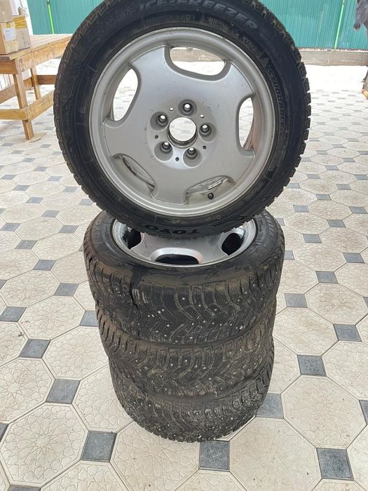 Колеса зимние шипованные