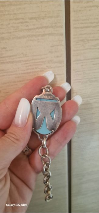 Set Tous argint si piatra naturala