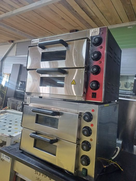 Пицца печь, пицца печь 2х секционная