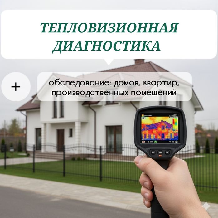 Тепловизор, услуги тепловизора