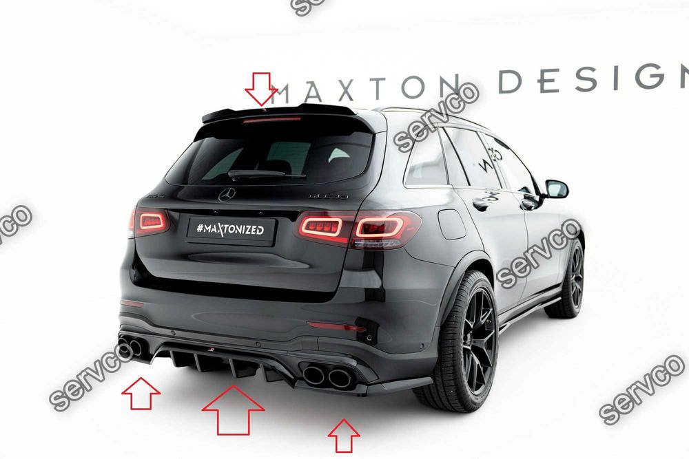 Body kit tuning Mercedes AMG GLC 43 SUV X253 2019-2022 v3 - Maxton