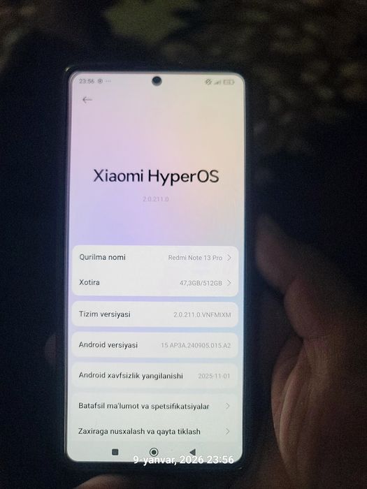 Redmi note 13 pro 12+12-512gb