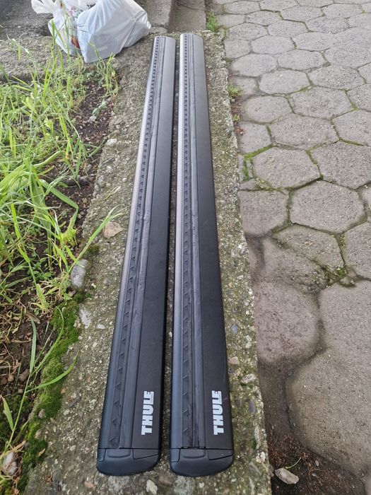 Thule Wingbar Evo сиви и черни в комплект със захвати