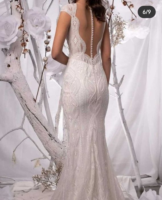 Rochie de mireasa sirena Christina Andrei