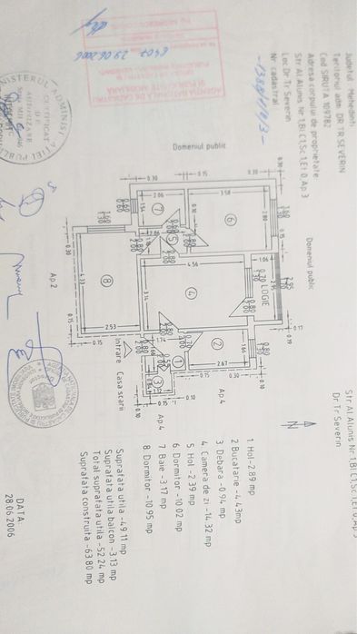 Apartament 3 camere