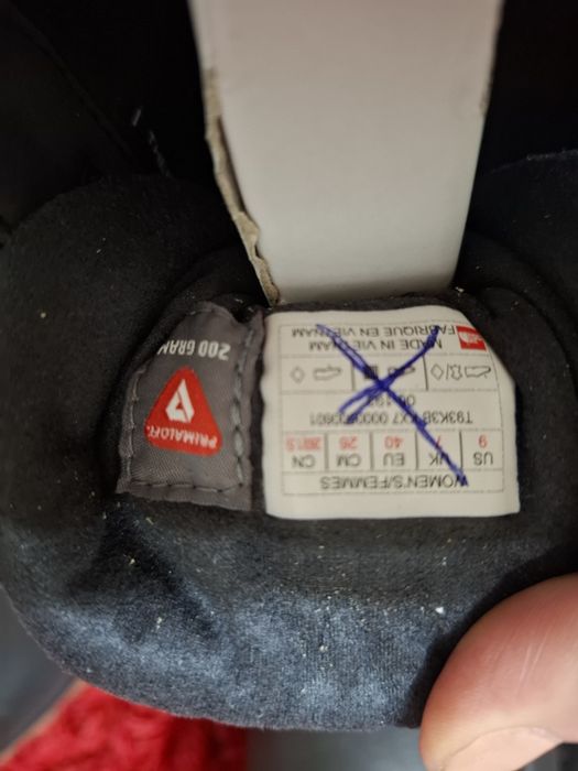 Cizme de zăpadă Yukiona Mid Boot T93K3BKX7 Negru