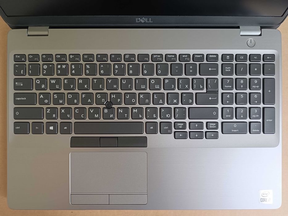 Ноутбук Dell Latitude 5511 core i-7 10850H RAM 16GB SSD 500GB + 1TB