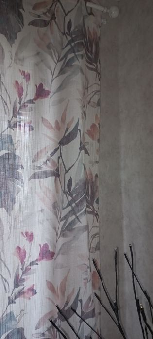 2бр. готови пердета с капси - 140/245см