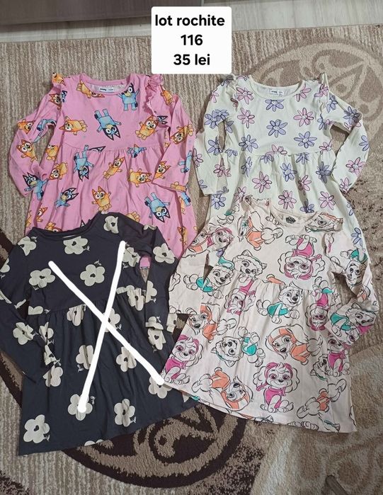 Set fetita si rochite 116