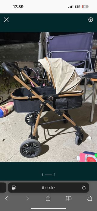 Продам коляску с авто люлькой