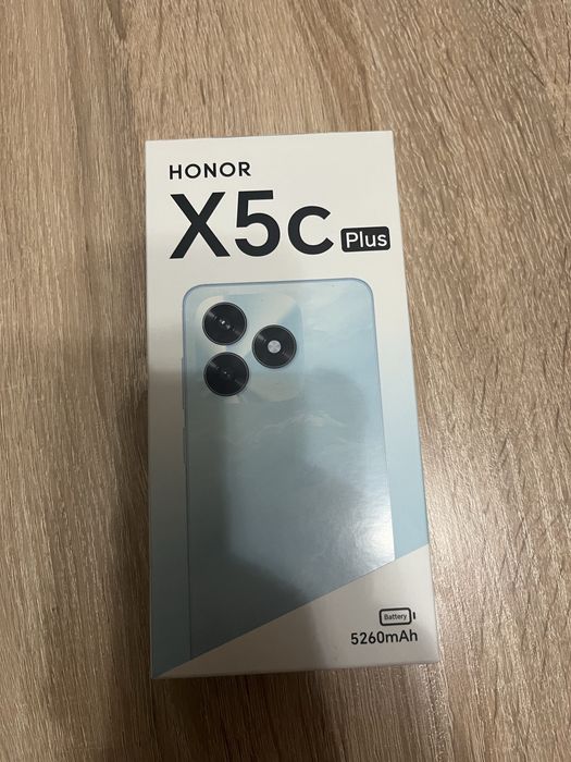 Чисто нов не разпечатван  телефон HONOR X5c plus