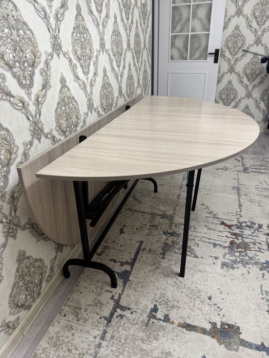 Стол круглый раскладной