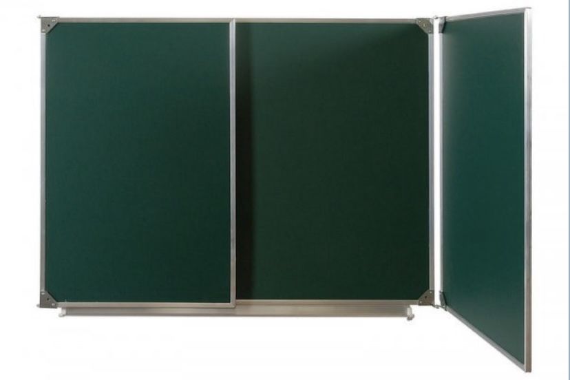 Школьная Доска (двусторонняя)100*300 см