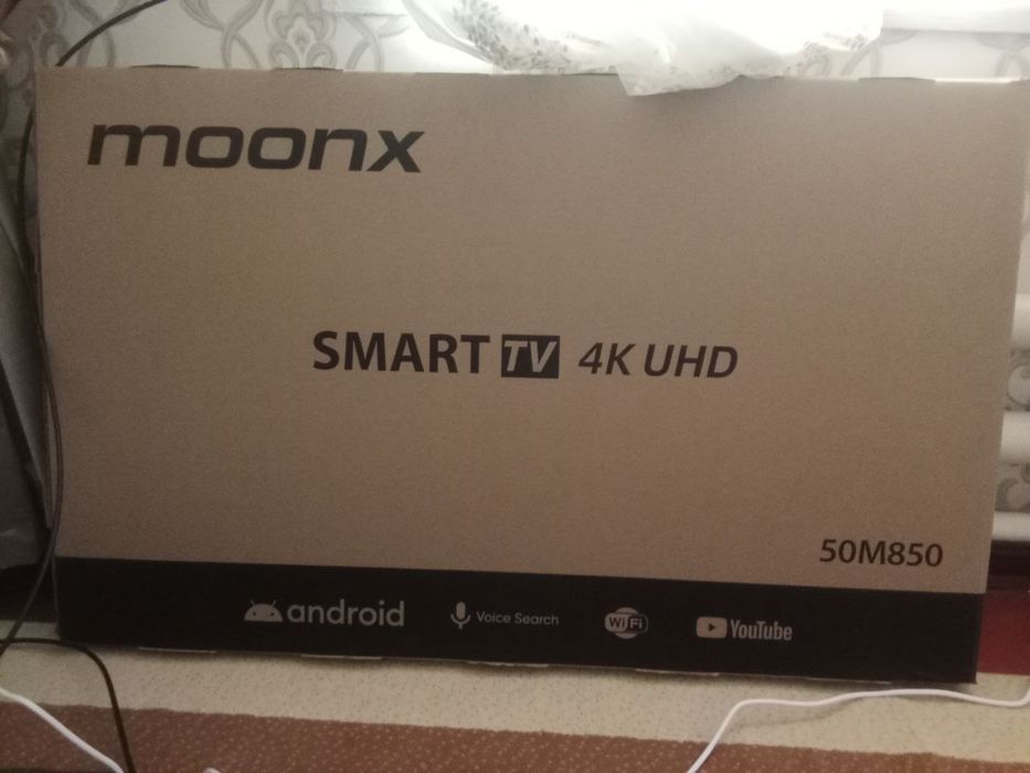 Yangi Moonx 50M850 SMART TV – 4K UHD

Umuman ochilmagan, qutisi ham