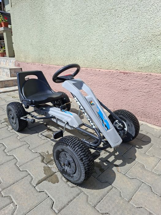 Kart Kettler cu pedale,  copii 4-8ani ,roti cu camera