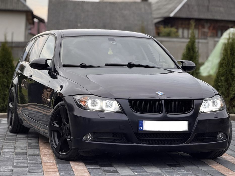 Bmw e91 - cutie automata - interior piele crem - faruri custom