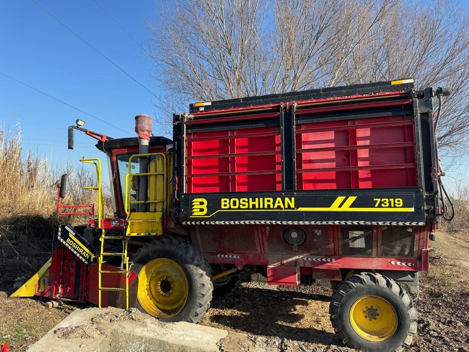 BOSHIRAN Paxta terish mashinasi KOMBAYIN  Пахта териш машинаси