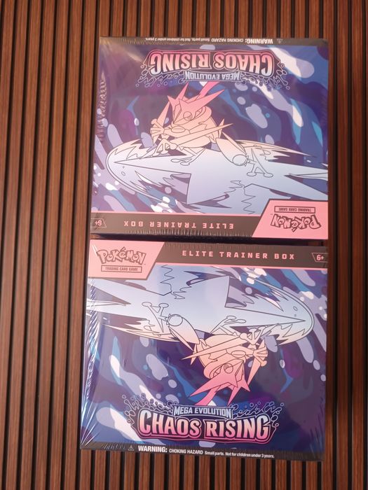 Pokemon tcg elite trainer box mega evolution Chaos Rising