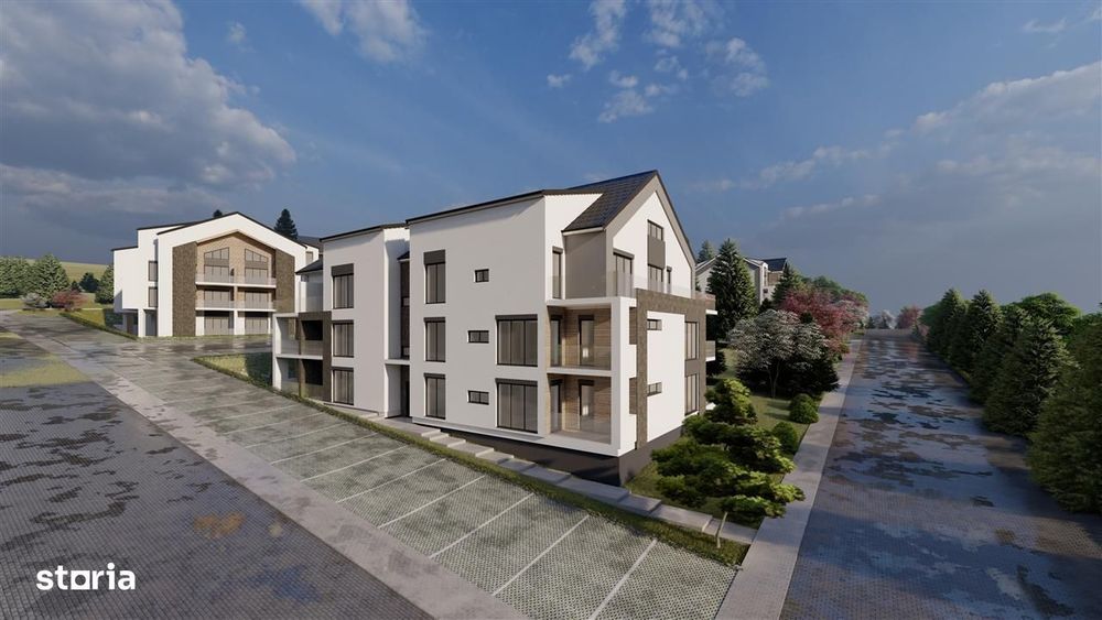 Ap. 3 camere, 2 bai, etaj 1, la cheie - aer conditionat, spatii verzi