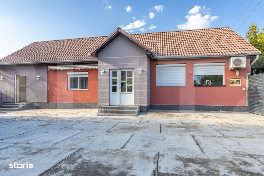 Casa 3 camere, curte si gradina, teren 765 mp, garaj, Micalaca, front