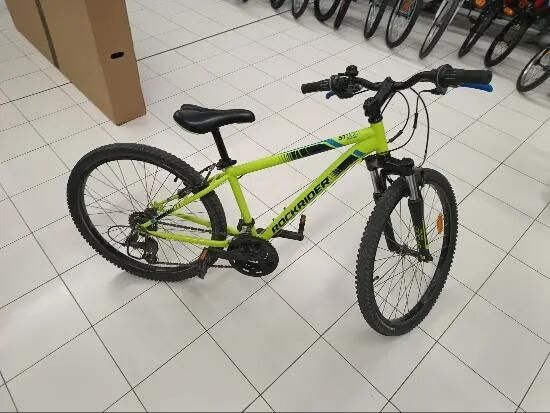 Bicicletă Mtb Rockrider St500 24" Galben Fluo - (SecondHand) Decathlon