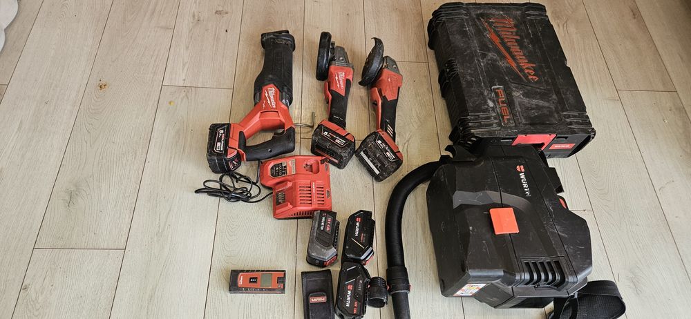 Flex milwaukee Laser Dewalt