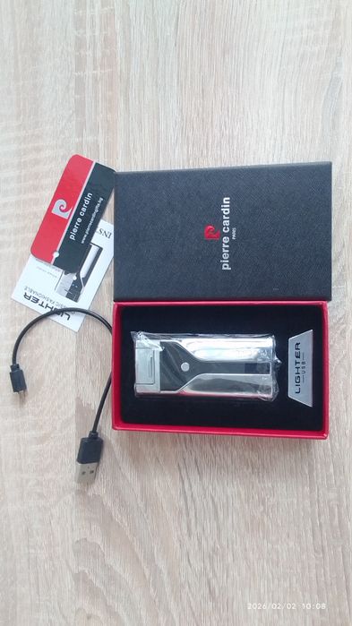 Запалка с USB Pierre Cardin/Керамичен пепелник Davidoff