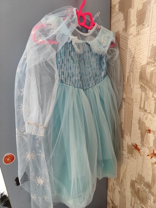 Детское платье Эльза холодное сердце косплей