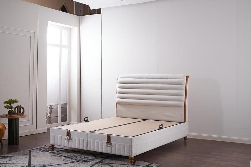 Тапицирано легло Lotus с луксозен матрак