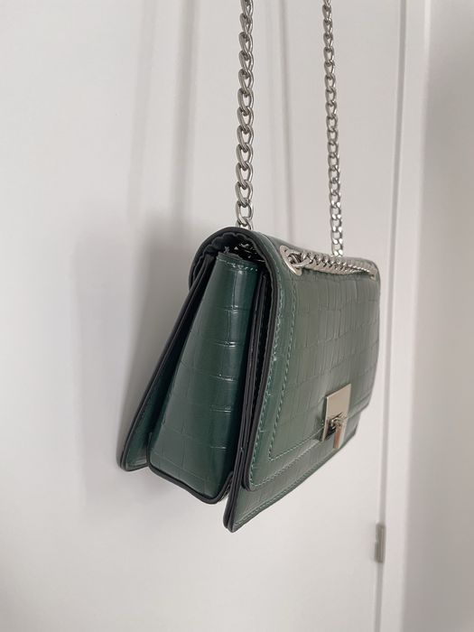 Geanta de umar Stradivarius, noua, culoare verde