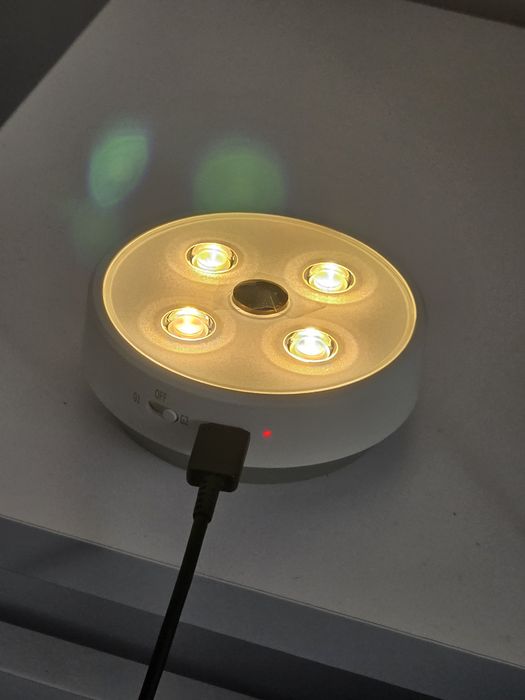 Set 3 LED-uri EZVALO pentru dulap – Wireless, cu baterie 1200mAh