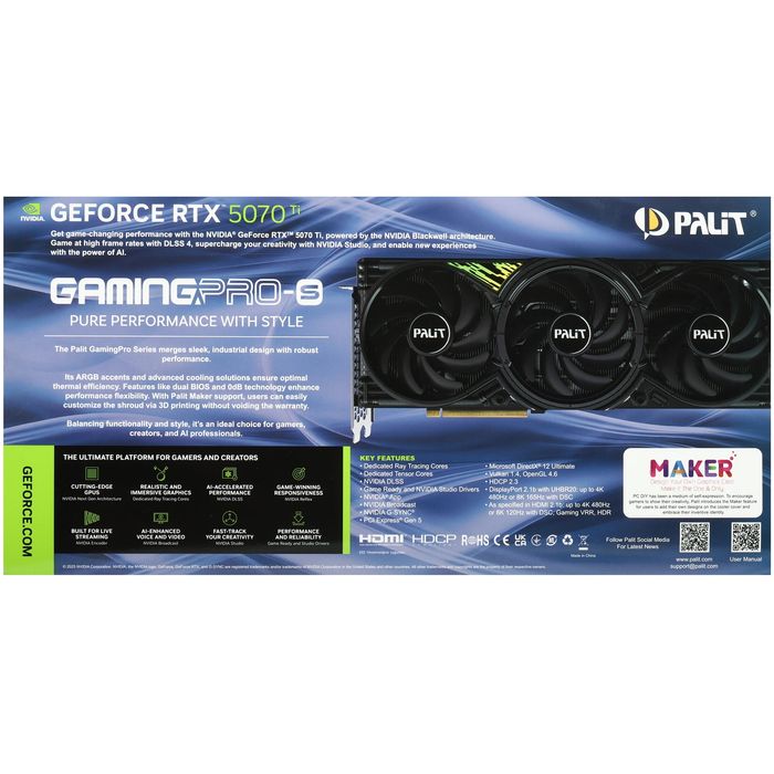 RTX 5070Ti  16 Гб Новые в наличии