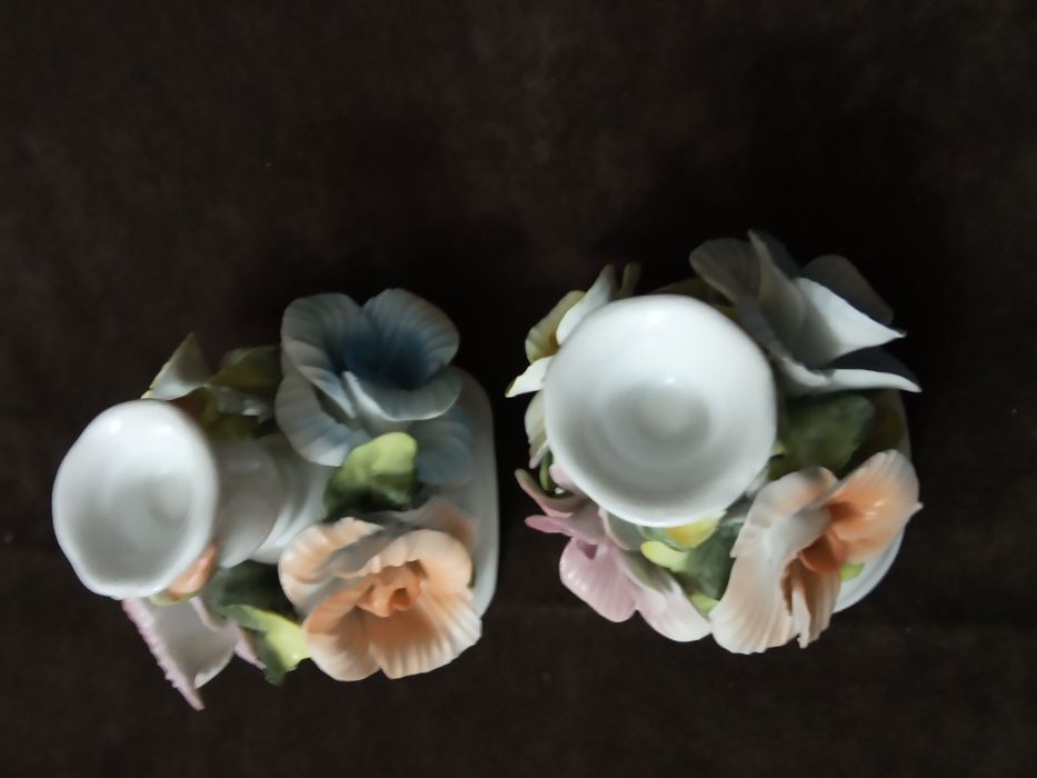 Подсвечники форфоровые