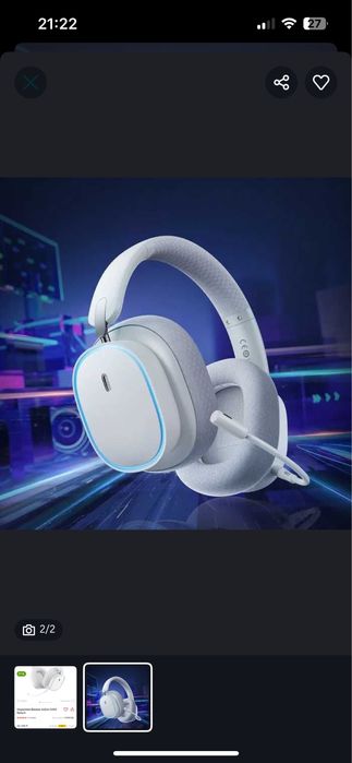 Наушники Baseus gh02 новые