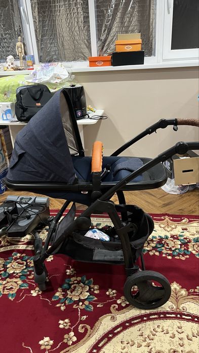 Коляска Cybex Leotie Lux 2 в 1 (синяя)
