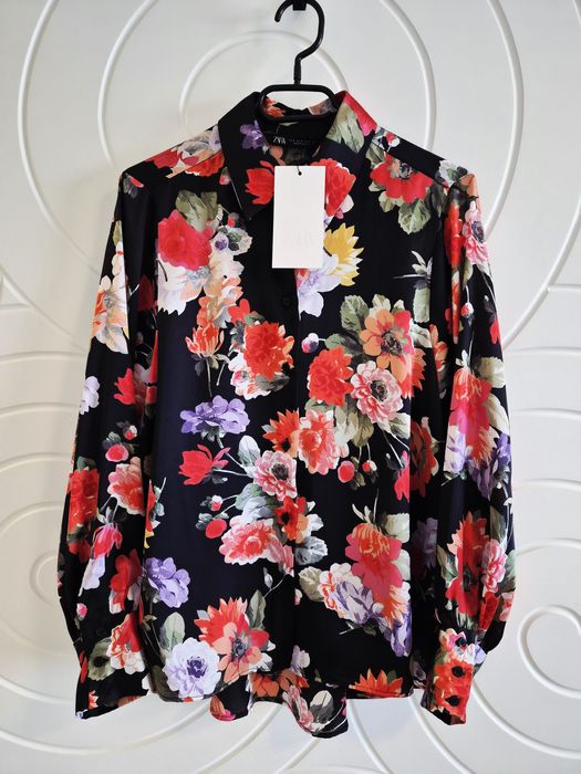 Риза на цветя " ZARA"