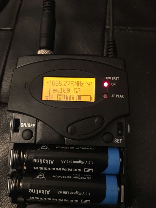 lavaliera wireless Sennheiser EW 100 G3