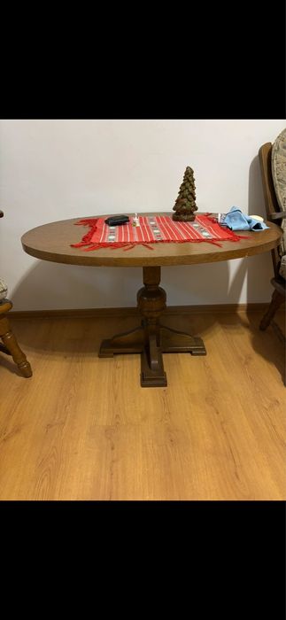 Set fotolii ai masa lemn masiv!